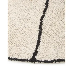 Tappeto Rotondo In Cotone Lavabile Trace