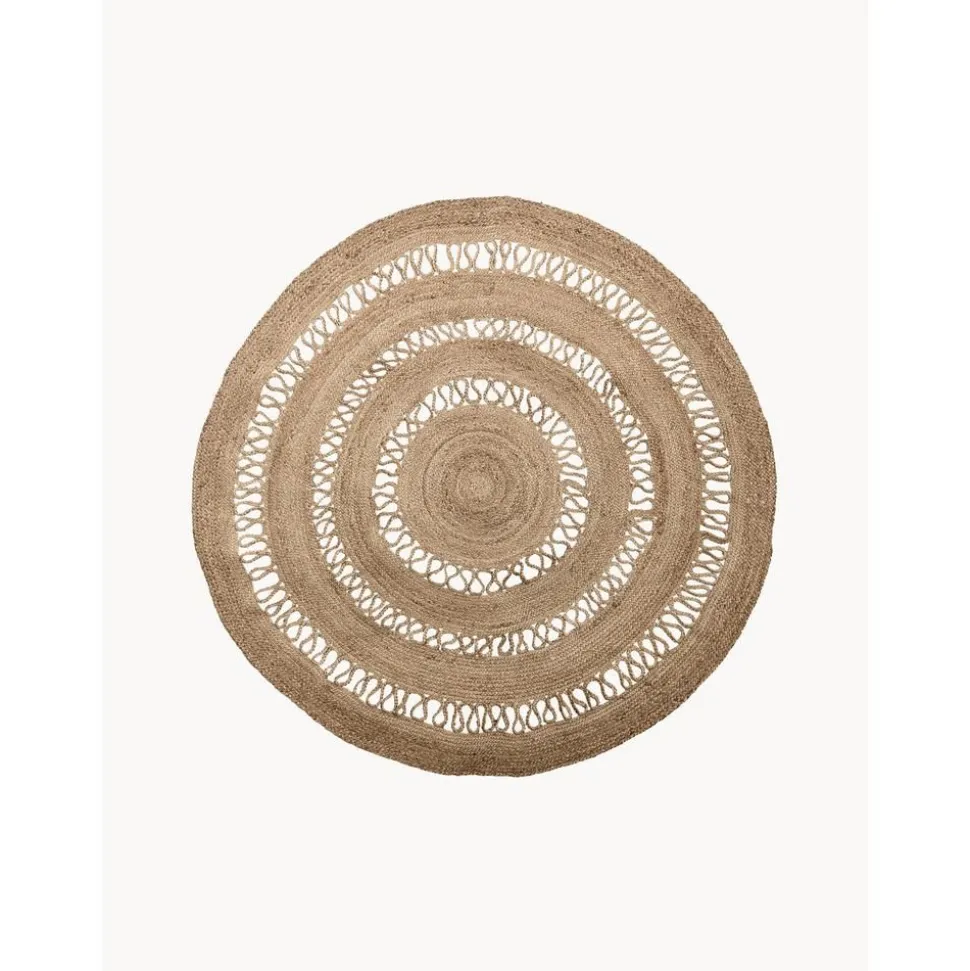 Tappeto Rotondo In Juta Benita