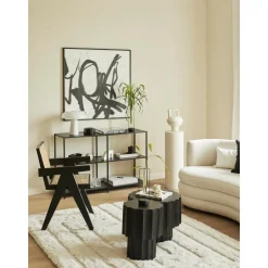 Tappeto Soffice A Pelo Lungo Con Motivo A Rilievo Rialzata Geneve