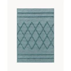 Tappeto Taftato A Mano Da Interno-Esterno Con Motivo A Rilievo Bonte