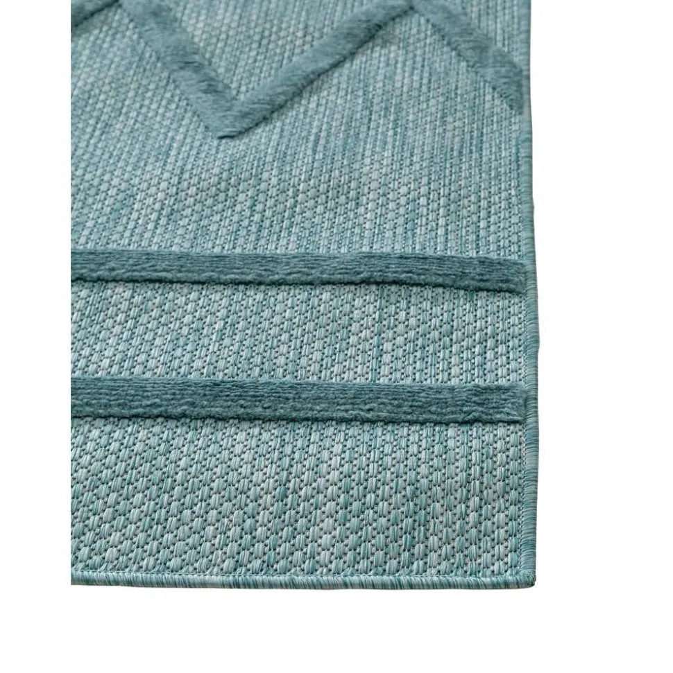 Tappeto Taftato A Mano Da Interno-Esterno Con Motivo A Rilievo Bonte