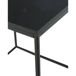 Tavolino Con Piano In Marmo Alys