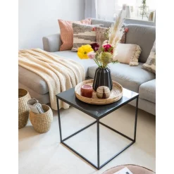 Tavolino Con Piano In Marmo Alys