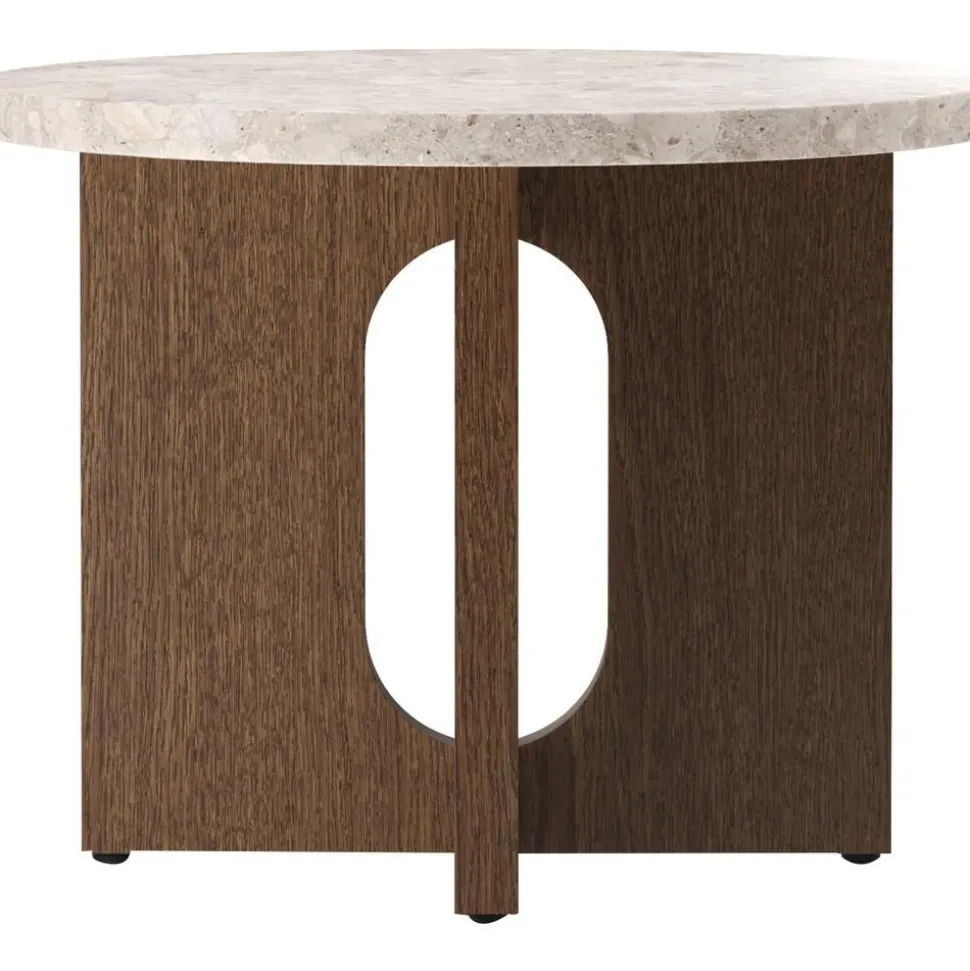 Tavolino Con Piano In Pietra Arenaria Ibiza