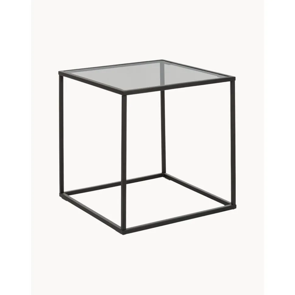 Tavolino Con Piano In Vetro Maya