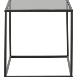 Tavolino Con Piano In Vetro Maya