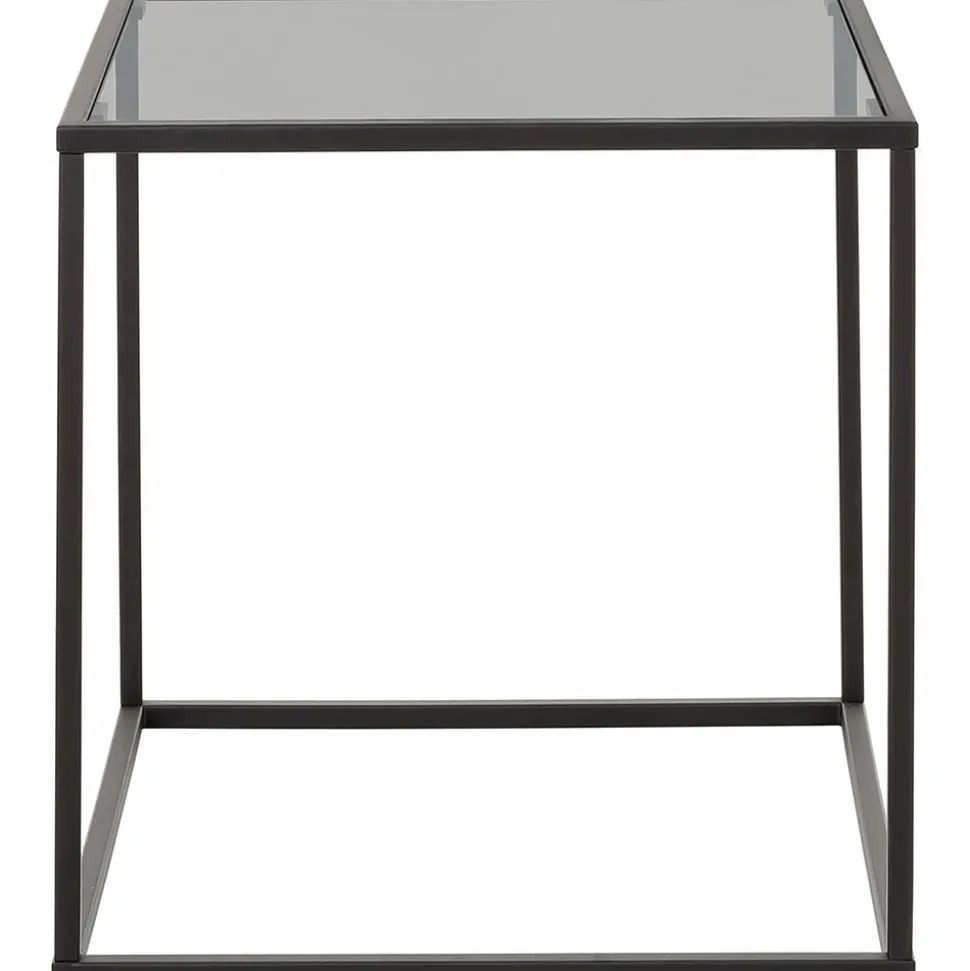 Tavolino Con Piano In Vetro Maya