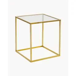 Tavolino Con Piano In Vetro Maya