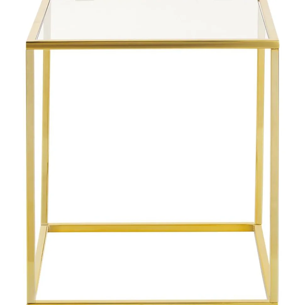 Tavolino Con Piano In Vetro Maya