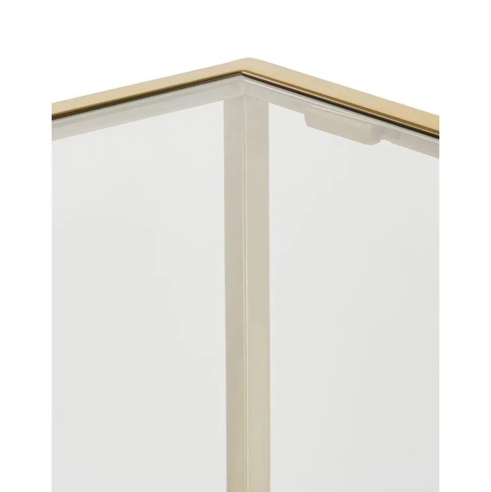 Tavolino Con Piano In Vetro Maya