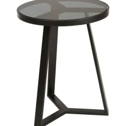 Tavolino Con Piano In Vetro Fortunata