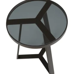 Tavolino Con Piano In Vetro Fortunata