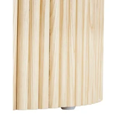 Tavolino Contenitore Rotondo In Legno Nele