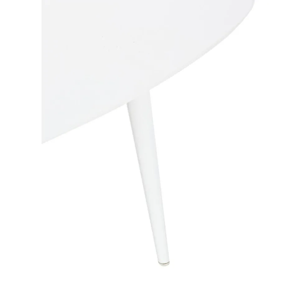 Tavolino Da Giardino Color Bianco Ridley