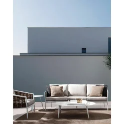 Tavolino Da Giardino Color Bianco Ridley