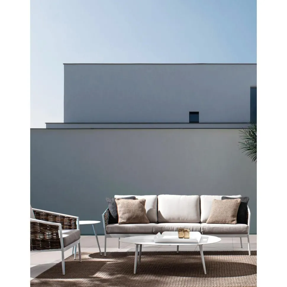 Tavolino Da Giardino Color Bianco Ridley