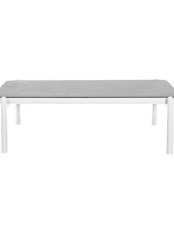 Tavolino Da Giardino Con Piano In Vetro Florencia