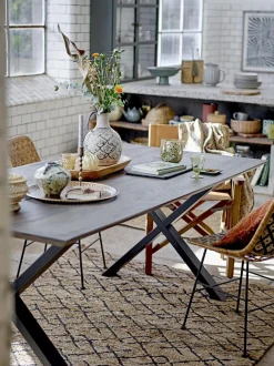 Tavolino Da Giardino In Legno Di Quercia Maldon 200 X 95 Cm