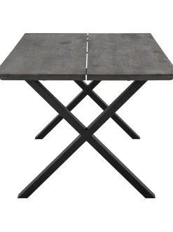 Tavolino Da Giardino In Legno Di Quercia Maldon 200 X 95 Cm