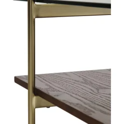 Tavolino Da Salotto Con Piano In Vetro Valentina