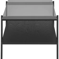 Tavolino Da Salotto Con Piano In Vetro Valentina