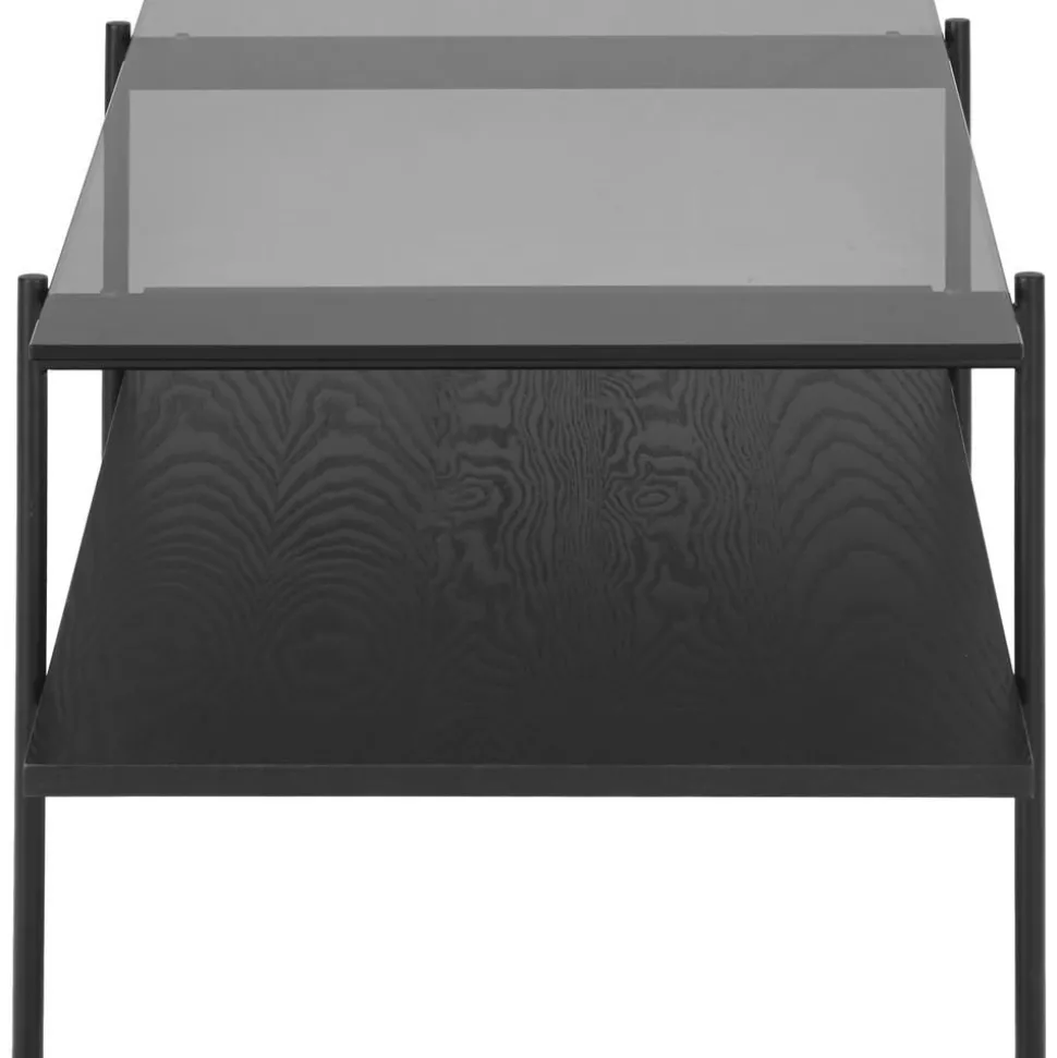 Tavolino Da Salotto Con Piano In Vetro Valentina