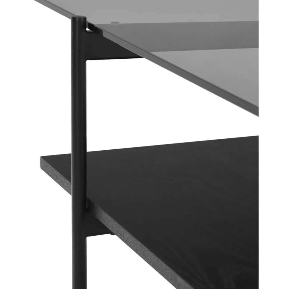 Tavolino Da Salotto Con Piano In Vetro Valentina