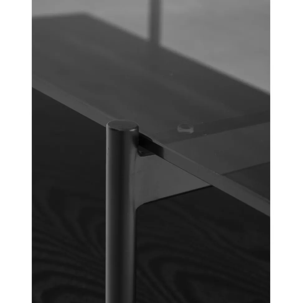 Tavolino Da Salotto Con Piano In Vetro Valentina