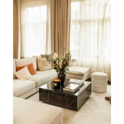 Tavolino Da Salotto Effetto Marmo Lesley