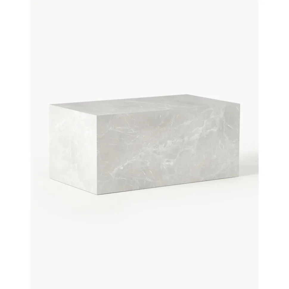 Tavolino Da Salotto Effetto Travertino Lesley