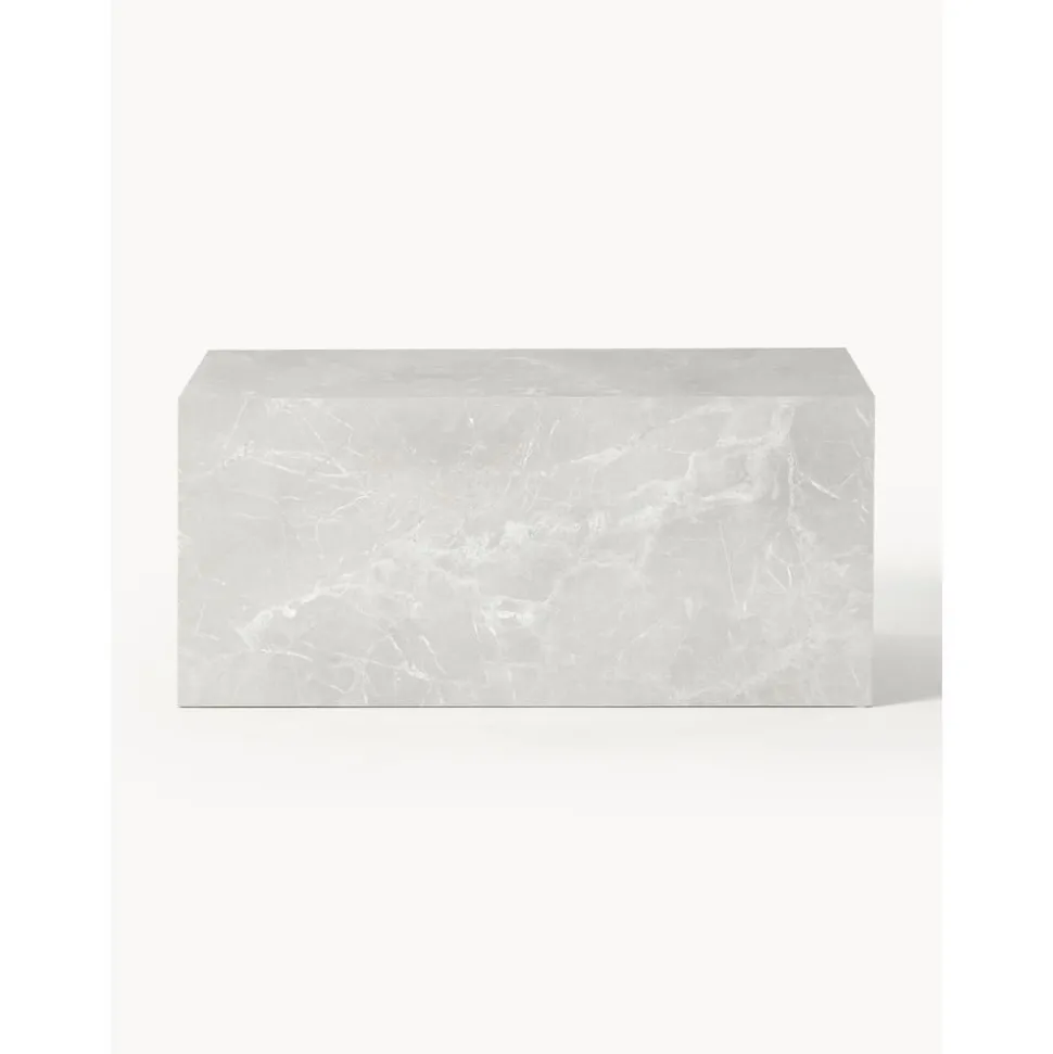 Tavolino Da Salotto Effetto Travertino Lesley