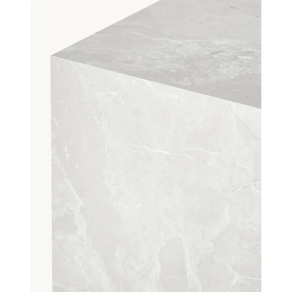 Tavolino Da Salotto Effetto Travertino Lesley