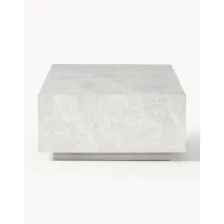 Tavolino Da Salotto Effetto Travertino Lesley