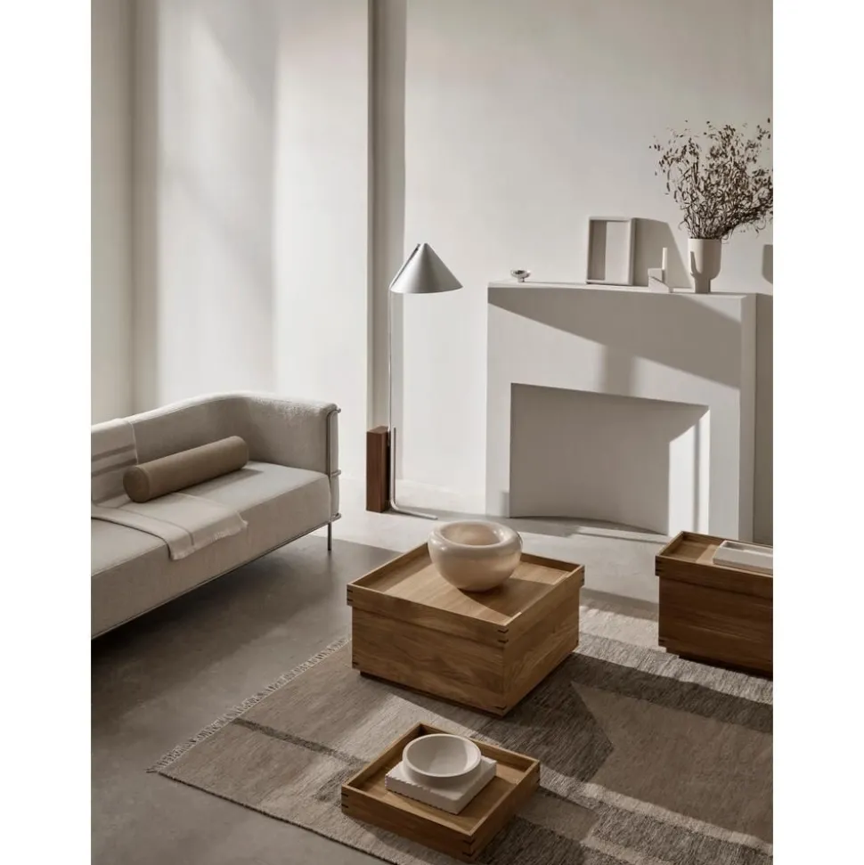 Tavolino Da Salotto Fatto A Mano In Legno Di Quercia Japanese