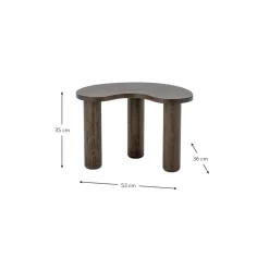 Tavolino Da Salotto In Legno Di Albero Della Gomma Dalla Forma Organica Luppa