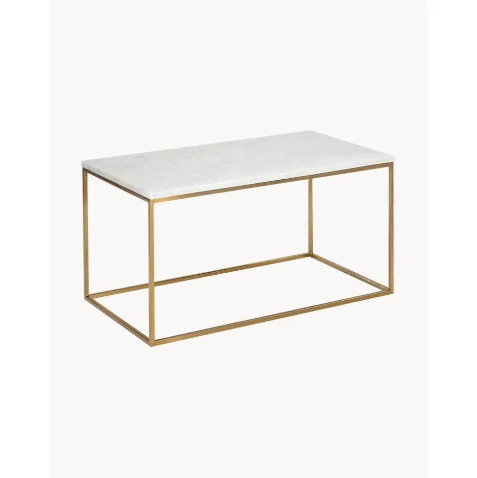 Tavolino Da Salotto In Marmo Alys