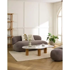 Tavolino Da Salotto In Marmo Dalla Forma Organica Naruto