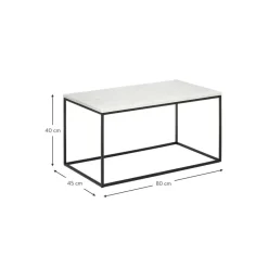 Tavolino Da Salotto In Marmo Alys