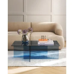 Tavolino Da Salotto In Vetro Anouk