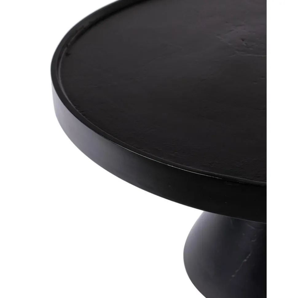 Tavolino Da Salotto Rotondo In Metallo Floss