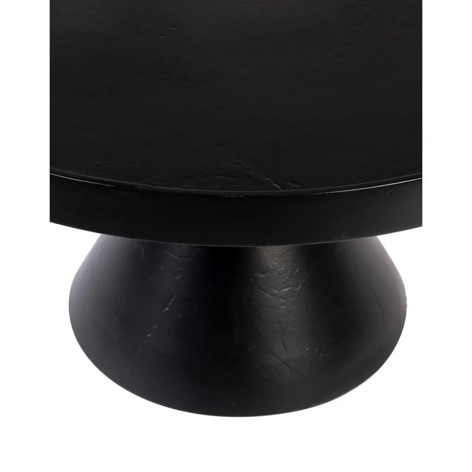 Tavolino Da Salotto Rotondo In Metallo Floss