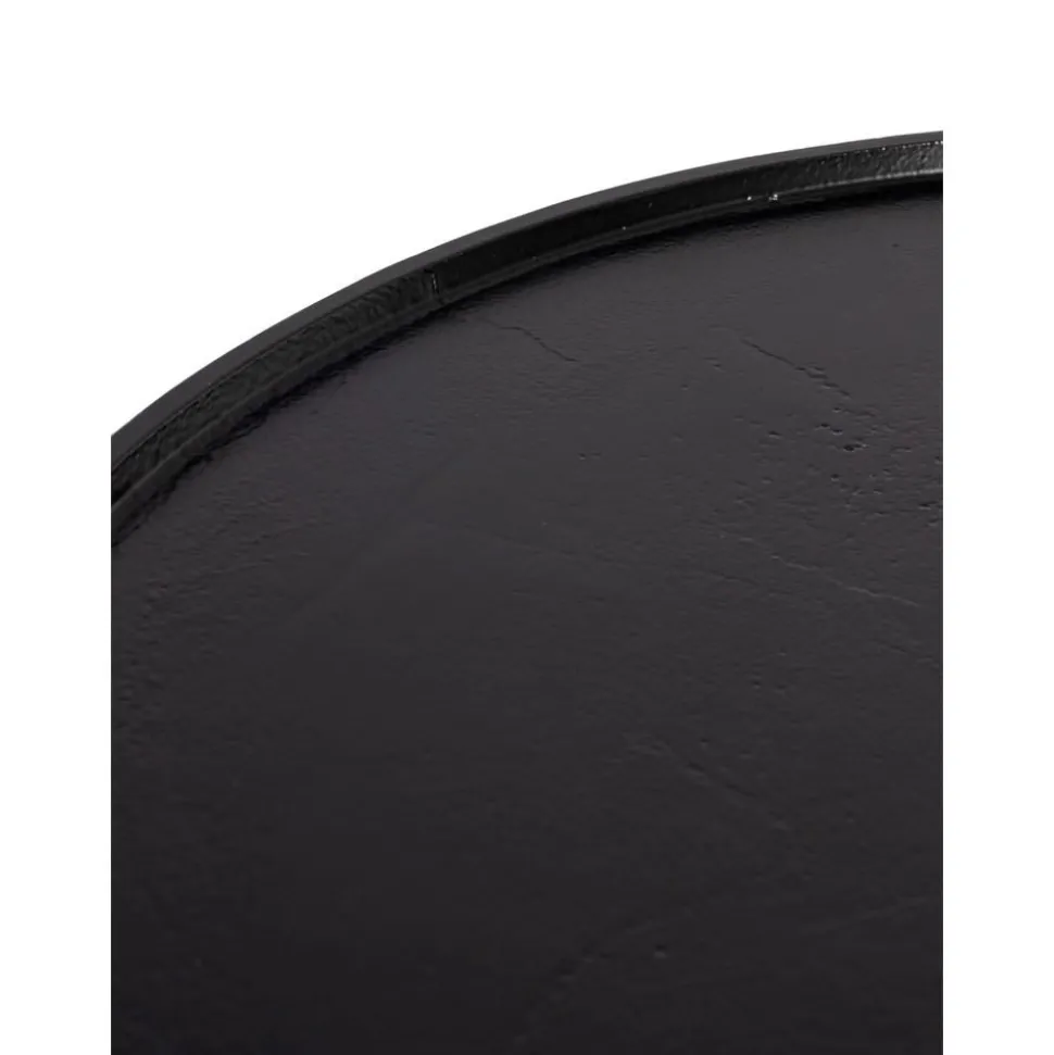 Tavolino Da Salotto Rotondo In Metallo Floss