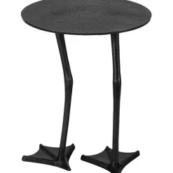 Tavolino Decorativo In Metallo Duck