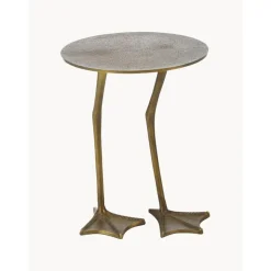 Tavolino Decorativo In Metallo Duck