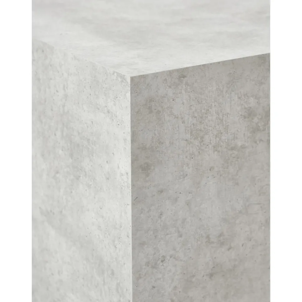Tavolino Effetto Cemento Lesley