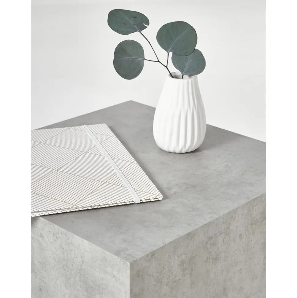 Tavolino Effetto Cemento Lesley