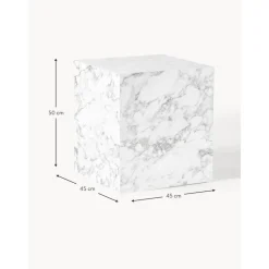 Tavolino Effetto Cemento Lesley