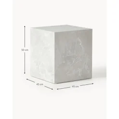 Tavolino Effetto Travertino Lesley