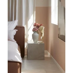 Tavolino Effetto Travertino Lesley