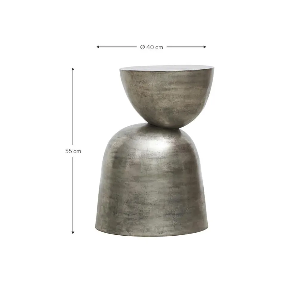 Tavolino In Alluminio Heena